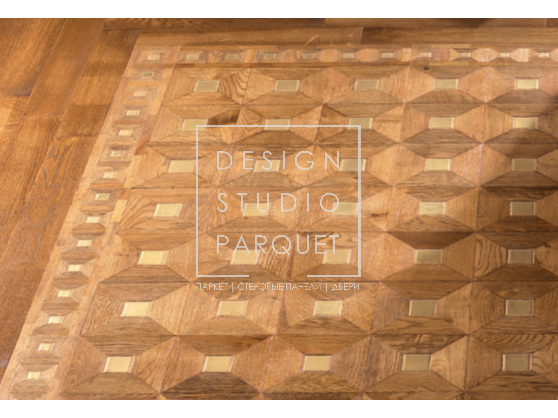 Художественный бордюр Parquet In New Mosaics Collection Sweet Shine cod. 81.90 Oro